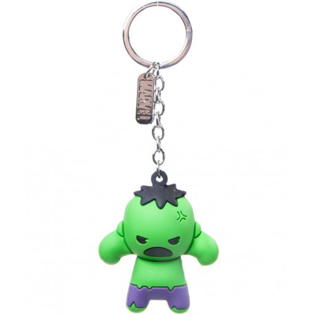 Key chain rubber 3D Hulk Marvel