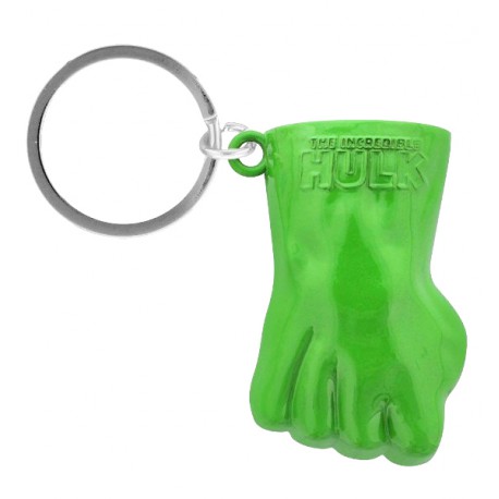 Metal key ring 3D Hulk Fist Marvel