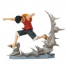 Figurine Banpresto One Piece Senkozekkei Monkey D. Luffy 8 cm