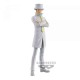 Figurine Banpresto One Piece Kaku avec chapeau et manteau gris