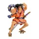 Figura de Kouzuki Oden de One Piece de 17 cm con kimono naranja