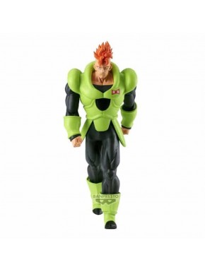 Figura Android 16 de Dragon Ball Z en colores verdes y negros