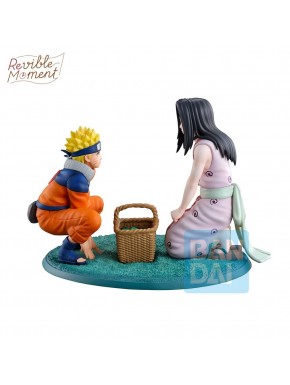 Figura de Naruto Uzumaki y Haku en una pose dinámica