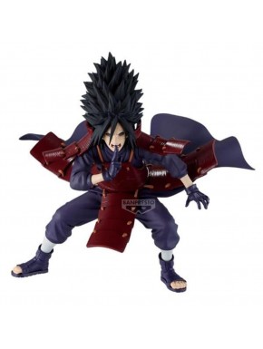 Figura Madara Uchiha Vibration Stars 17cm con armadura roja