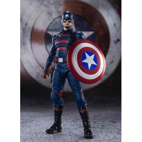 Figurine articulée de John Walker Captain America 15 cm
