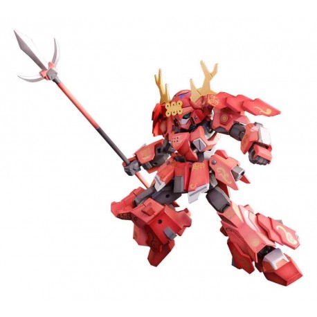 Figurine Yukimura Sanada Pla-Act avec armure rouge