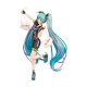 Figura Banpresto de Hatsune Miku Racing Chronicle de 17 cm.