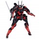 Figure articulée Moderoid Kuromukuro 15 cm noir et rouge