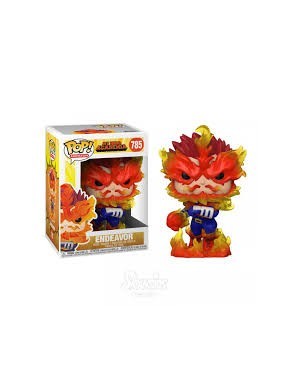 Funko Pop Endeavor My Hero Academia con caja