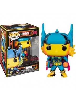 Figura Funko Pop Black Light Thor de Marvel