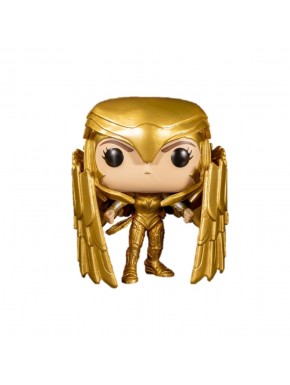 Funko Pop Wonder Woman 1984 con armadura dorada