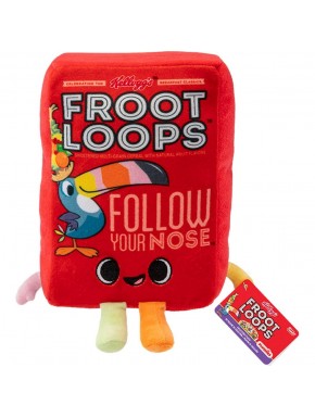 Peluche rojo Funko Pop Froot Loops caja de cereal