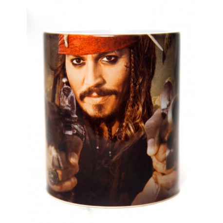 Taza Piratas del Caribe Sparrow