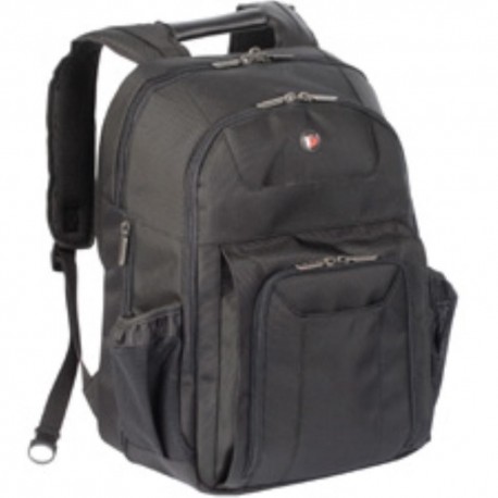 Mochila negra Targus Traveller con capacidad ajustable