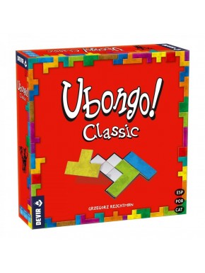 Caja del juego de mesa Ubongo Classic de Devir