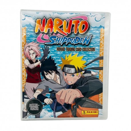 Juego de cartas Naruto Shippuden con álbum y sobres