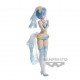 Figura de Rem de Re: Zero con atuendo azul y detalles florales