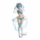 Figura de Rem de Re: Zero con atuendo azul y detalles florales