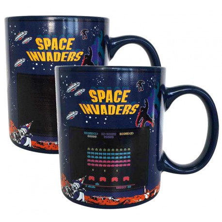 Taza Térmica Space Invaders