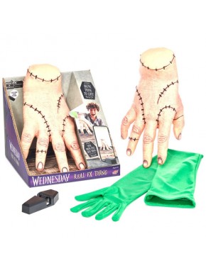 Figura Wow Stuff Wednesday Cosa Real FX con guantes verdes