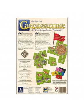 Set de mini expansiones Carcassonne Devir