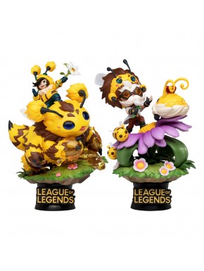 Set figuras D-Stage League of Legends, Nunu & Beelump y Heimerstinger