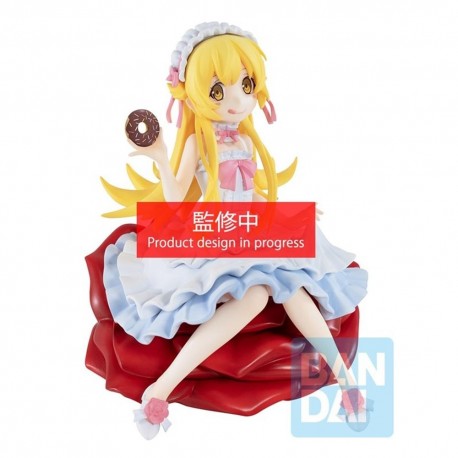 Figura Ichibansho Shinobu Monogatari con donut y vestido pastel