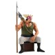 Figura de Crocus de One Piece sentado con lanza