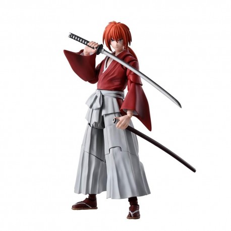 Figura de Kenshin Himura S.H. Figuarts con katana