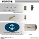 Figurine d'action Popeye Mezco Toyz avec accessoires