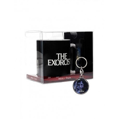 Taza y llavero metálico El Exorcista