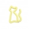 Lampe LED Néon Chat Blanc Chaleureux Forever Light