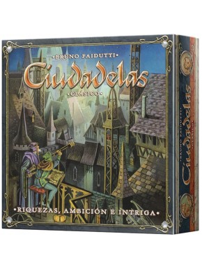 Caja del juego de mesa Ciudadelas Clásico Asmodee