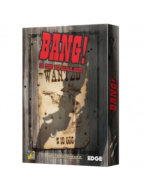 Caja y cartas del juego de mesa Bang!