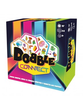 Boîte et cartes du jeu Dobble Connect