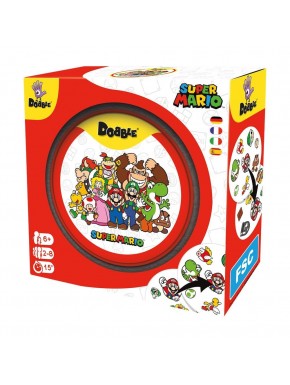 Juego de mesa Dobble con personajes de Super Mario