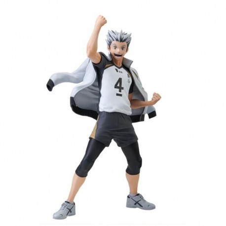 Figura de Kotaro Bokuto de Haikyu!! 18cm en pose dinámica