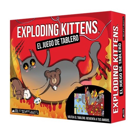 Juego de tablero Exploding Kittens