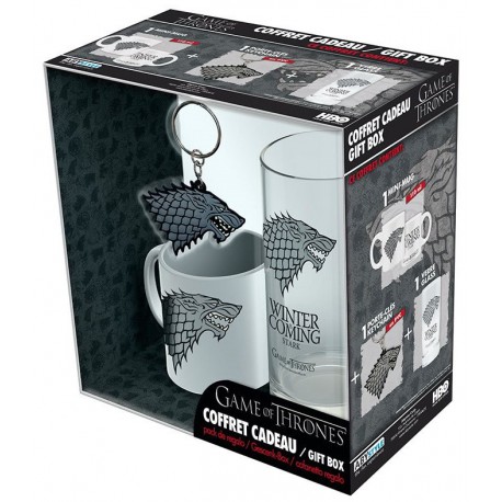 Coffret mug Game of Thrones Stark
