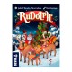 Caja del juego de mesa Rudolph Pocket con renos y Papá Noel