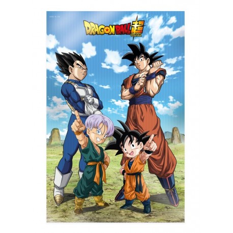 Poster 3D Dragon Ball Super Battle of Gods 58x38 cm