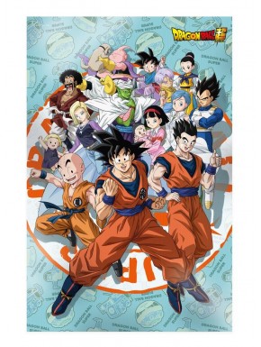 Póster 3D Dragon Ball Super Universe Survival, personajes anime