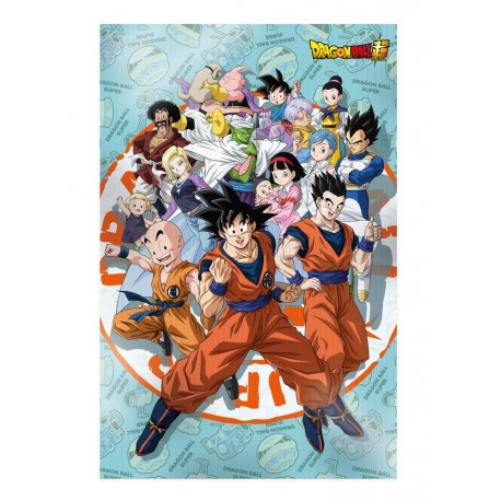 Poster 3D Dragon Ball Super Universe Survival, personnages d'anime