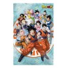 Poster 3D Dragon Ball Super Universe Survival 58x38 cm