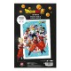 Poster 3D Dragon Ball Super Universe Survival, personnages d'anime