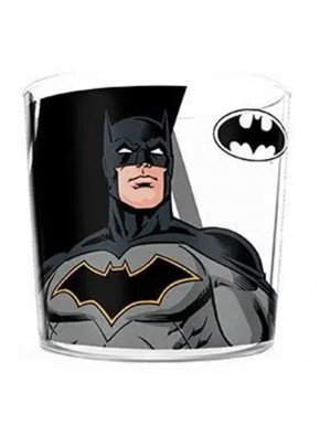 Vaso de cristal con diseño de Batman del Universo DC