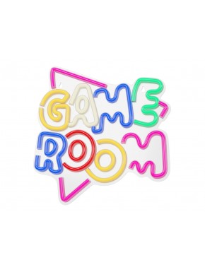 Lámpara neón LED Game Room multicolor