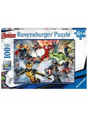 Caja de puzzle Ravensburger Avengers 100 piezas para niños