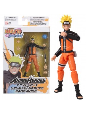 Figura de acción Naruto Uzumaki Modo Sabio 17cm Bandai