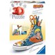 Puzzle 3D Sneaker de Naruto como portalápices